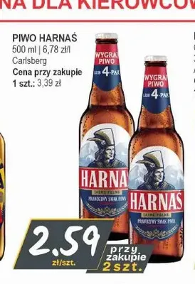 Piwo Harnaś promocja w Słoneczko