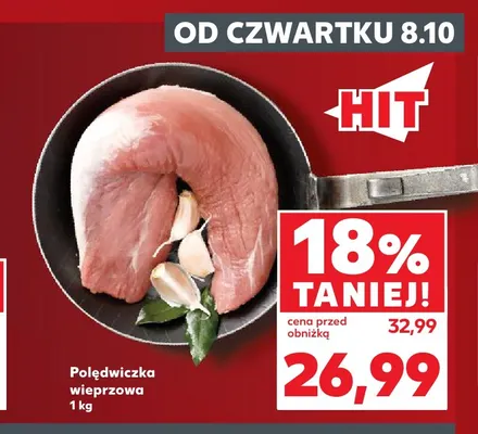 Polędwiczka wieprzowa promocja w Kaufland