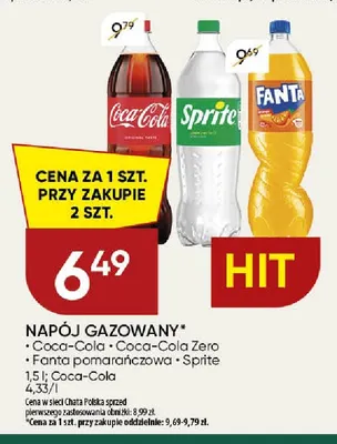 Napój gazowany Coca-Cola promocja w Chata Polska