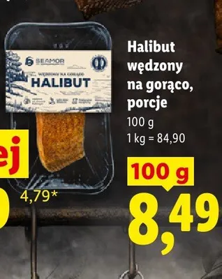 Halibut wędzony na gorąco promocja w Lidl