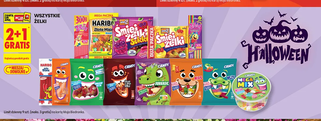 Żelki Złote Misie Haribo promocja w Biedronka