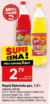 Napój Bąbolada gazowany promocja w Twój Market