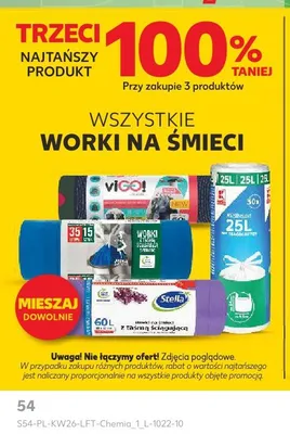 Worki na śmieci Vigo! 35 l promocja w Kaufland