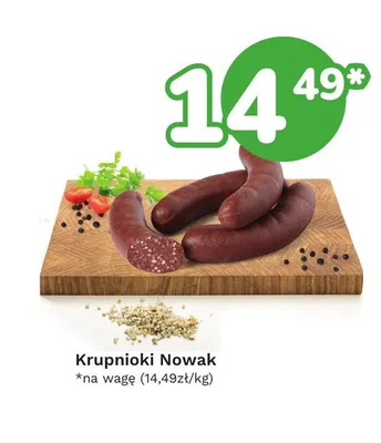 Krupnioki Nowak promocja w Limonka