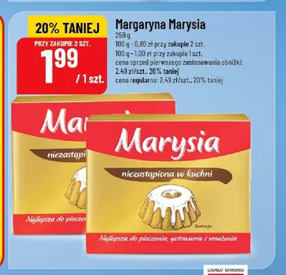Margaryna Marysia promocja w POLOmarket