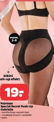 Rajstopy Special Secret Push-Up  promocja w Netto