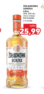 Likier Żołądkowa Gorzka promocja w Kaufland