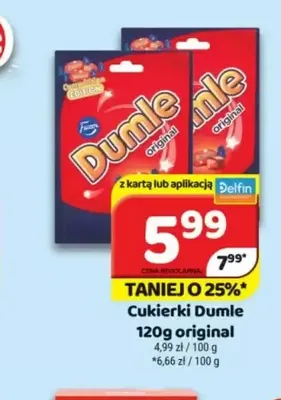 Cukierki Dumle original promocja w Delfin