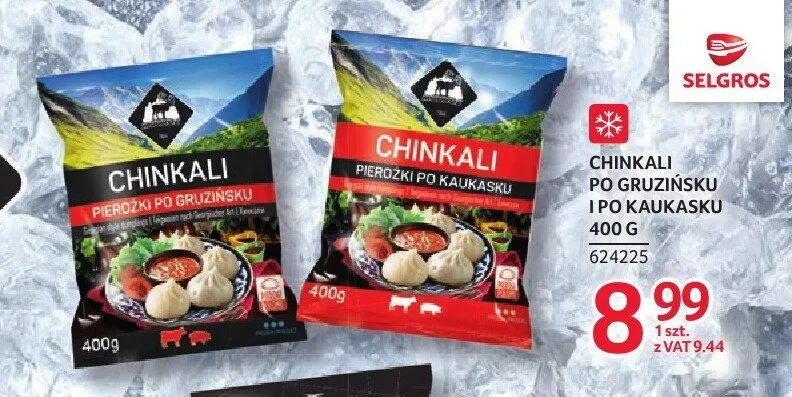 Chinkali po gruzińsku Mooroz promocja w Selgros