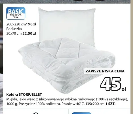 Kołdra STORFJELLET 200x220 cm promocja w Jysk