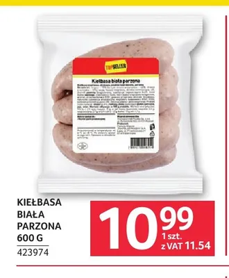 Kiełbasa biała parzona Topseller promocja w Selgros