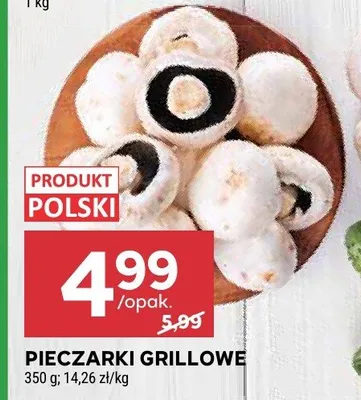 Pieczarki grillowe polskie promocja w Stokrotka