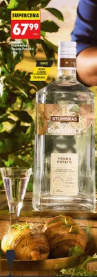 Wódka Stumbras Young Potato promocja w Biedronka
