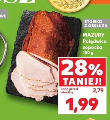 Połędwica sopocka Mazury promocja w Kaufland