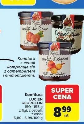 Konfitura z cebuli Lucien Georgelin promocja w Carrefour Market