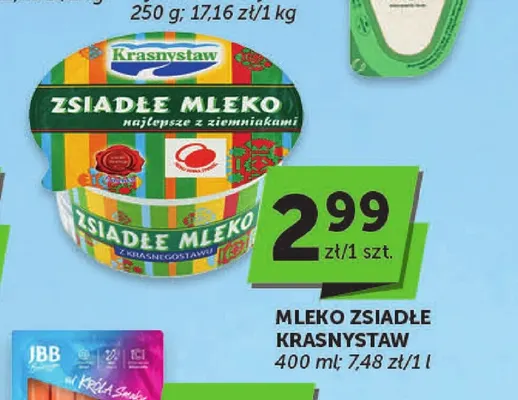 Mleko zsiadłe Krasnystaw promocja w Groszek