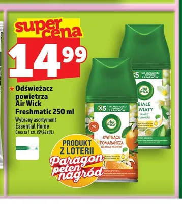 Odświeżacz powietrza Air Wick Freshmatic promocja w TOPAZ