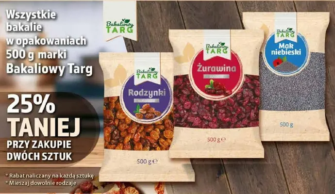 Wszystkie bakalie promocja w Dino