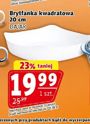 Brytfanka kwadratowa 20 cm Dajar promocja w Prim Market