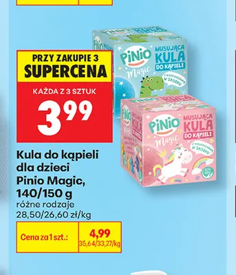 Kula do kąpieli dla dzieci Pinio Magic promocja w Biedronka