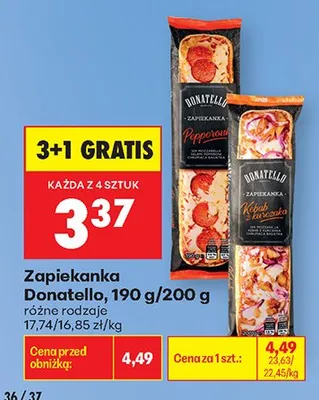 Zapiekanka różne rodzaje promocja w Biedronka