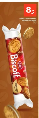 Ciastka z kremem o smaku espresso Lotus Biscoff promocja w Dealz