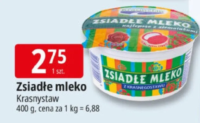 Mleko zsiadłe promocja w Leclerc