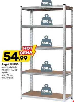 Regał NU150 promocja w Bricomarche