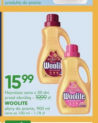Płyn do prania Woolite Delicates promocja w Super-Pharm