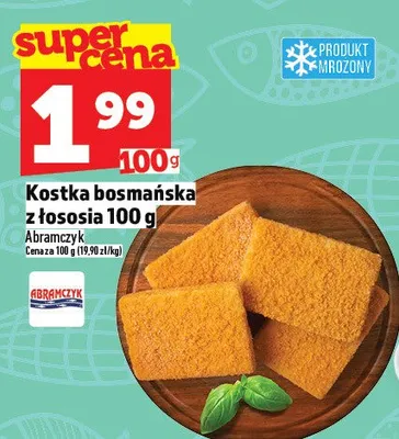 Kostka bosmańska z łososia Abramczyk 100 g promocja w TOPAZ