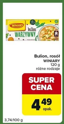 Bulion, rosół różne rodzaje promocja w Carrefour Express