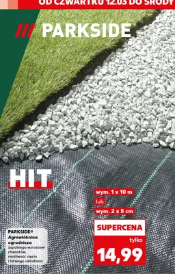 Agrowłóknina ogrodnicza promocja w Kaufland