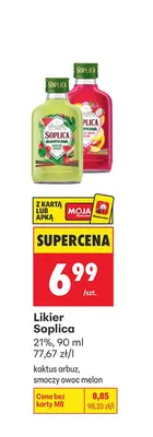 Likier Soplica kaktus arbuz promocja w Biedronka