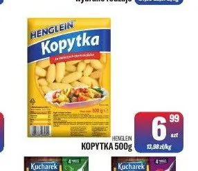 Kopytka Henglein promocja w Tomi Markt