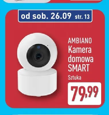 Kamera domowa Smart Ambiano promocja w Aldi
