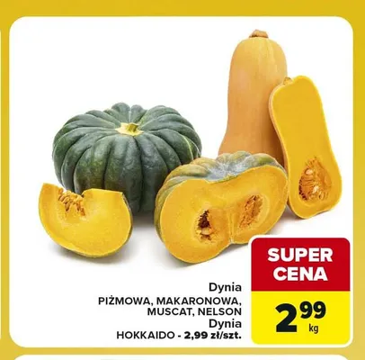 Dynia makaronowa promocja w Carrefour Market