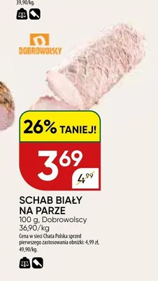 Schab biały na parze Dobrowolscy promocja w Chata Polska