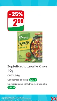 Zapiefix ratatouille promocja w Dino