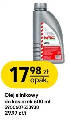 Olej silnikowy do kosiarek 600ml 5900607533930 promocja w Castorama