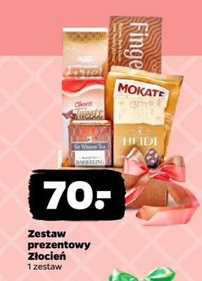 Zestaw prezentowy Złocień promocja w Netto