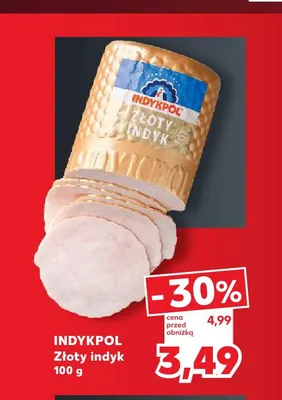 Złoty indyk Indykpol promocja w Kaufland