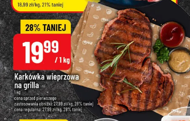 Karkówka wieprzowa na grilla promocja w POLOmarket