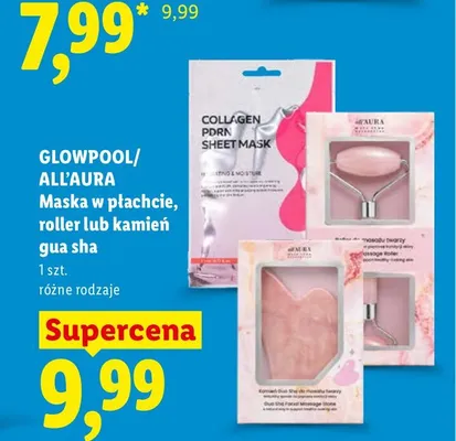 Kamień gua sha do masażu twarzy All'Aura promocja w Lidl