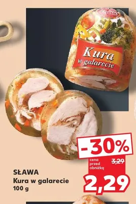 Kura w galarecie Sława promocja w Kaufland