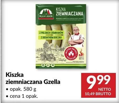 Kiszka ziemniaczana Gzella promocja w Makro