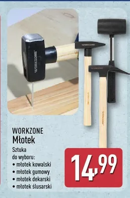 Młotek ślusarski WORKZONE promocja w Aldi