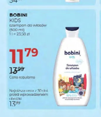 Szampon do włosów Bobini Kids promocja w Drogerie Jawa