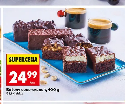 Batony coco-crunch promocja w Biedronka