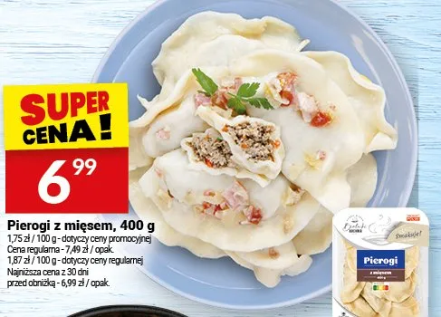 Pierogi z mięsem promocja w Twój Market