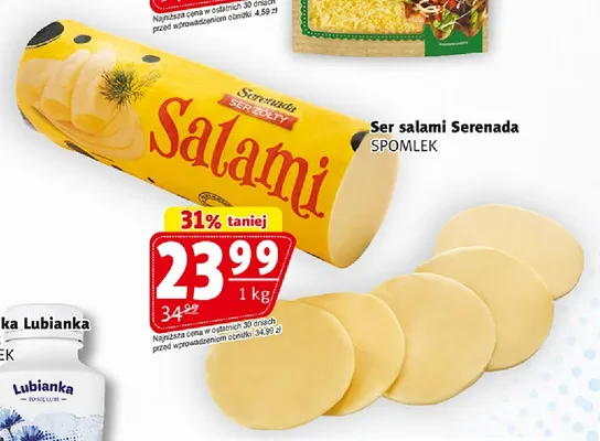 Ser salami Serenada promocja w Prim Market